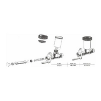 Protex clutch master cylinder Mazda Capella NA 1.6