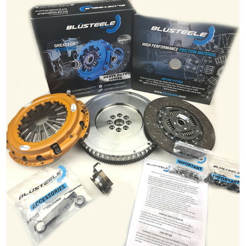 Heavy Duty Clutch Kit & Single Mass Flywheel For Hyundai iLoad 2.5 Ltr Tdi D4CB Inc Master and Slave Cylinders