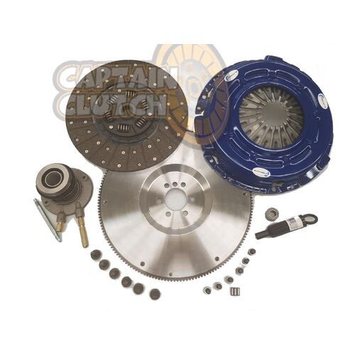 Heavy Duty Clutch Kit & Solid Flywheel w/ Slave For Holden Commodore VZ 3.6 L V6
