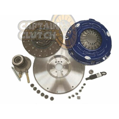 Heavy Duty Clutch Kit & Solid Flywheel w/ Slave For Holden Commodore VZ 3.6 L V6