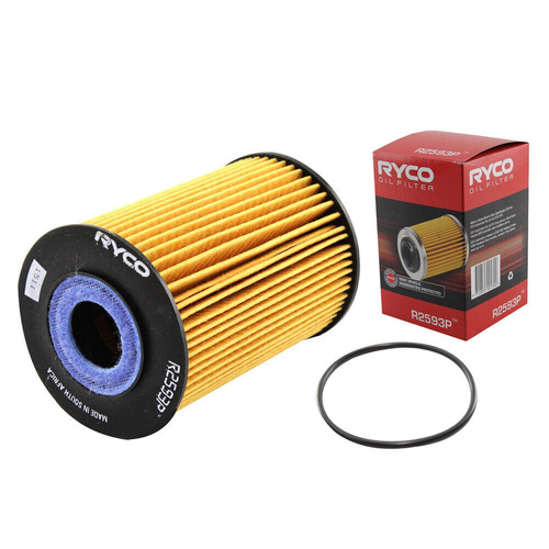 Ryco oil filter for Nissan Patrol GU Y61 3.0 ZD30DDTi Turbo Diesel 2000-2016 R2593P
