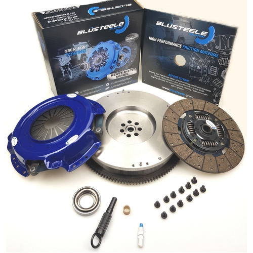 Blusteele Heavy Duty Clutch Kit w/ Flywheel For Nissan Patrol GU II TDI ZD30T
