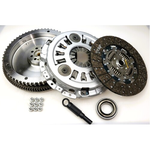 Blusteele Clutch Kit & SMF Flywheel For Nissan Pathfinder R51 YD25DDti T Diesel