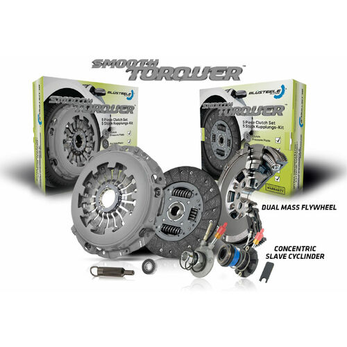 Blusteele Solid Mass Flywheel Clutch Kit For Holden Commodore VF 3.6 SIDI & Slave